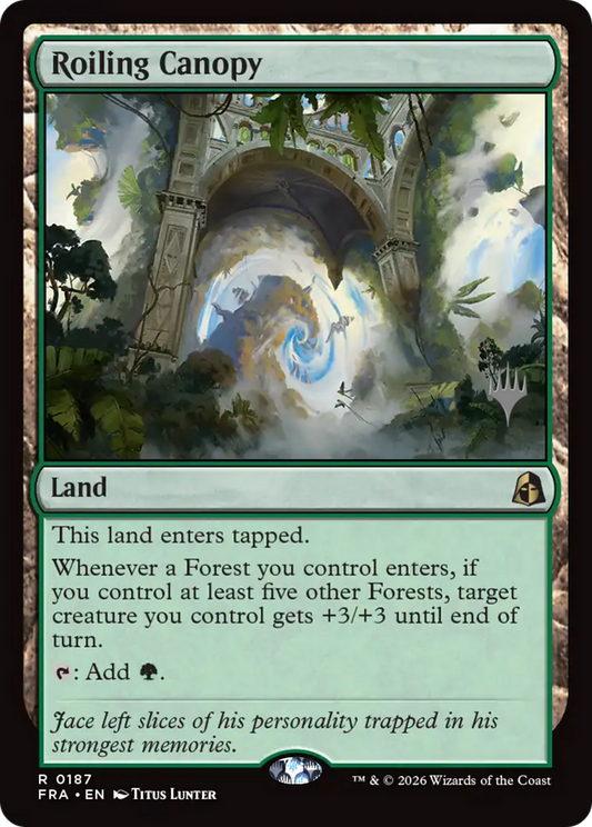 Roiling Canopy (0187) (Promo Pack) (PFRA) - Foil