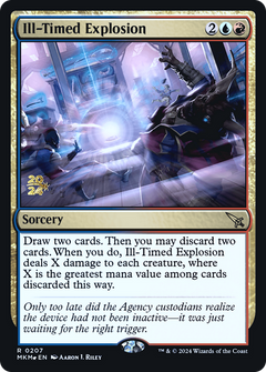 Ill-Timed Explosion (0207) (Prerelease) - Foil