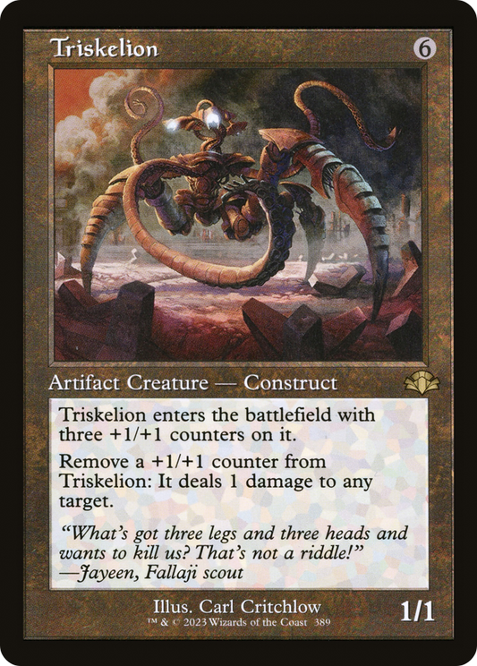 Triskelion (389) (Retro Frame) - Foil