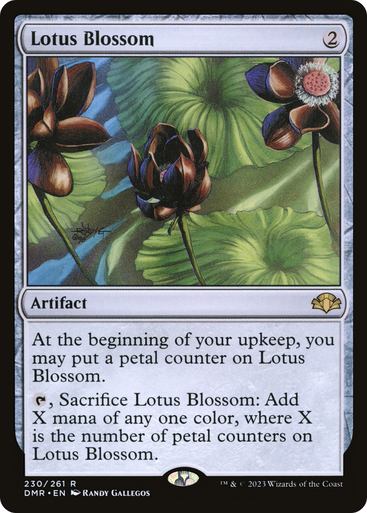Lotus Blossom - Foil