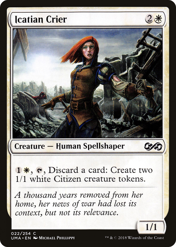 Icatian Crier - Foil
