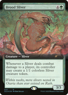 Brood Sliver (647) (Extended Art) - Foil