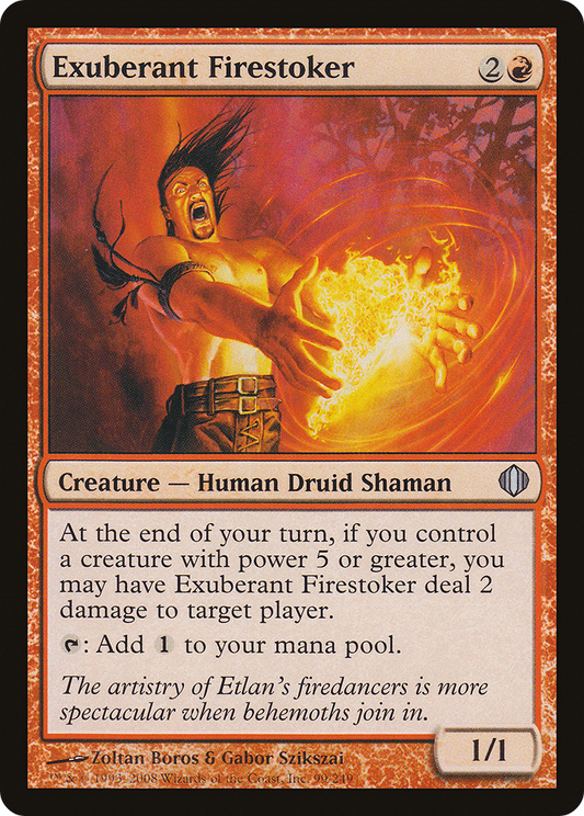 Exuberant Firestoker - Foil