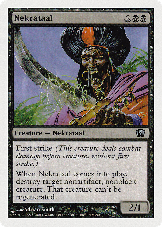 Nekrataal (8th Edition) (Oversized) (Box Topper Promo) (O8TH)