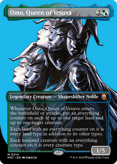 Omo, Queen of Vesuva (0014) (Borderless) - Foil