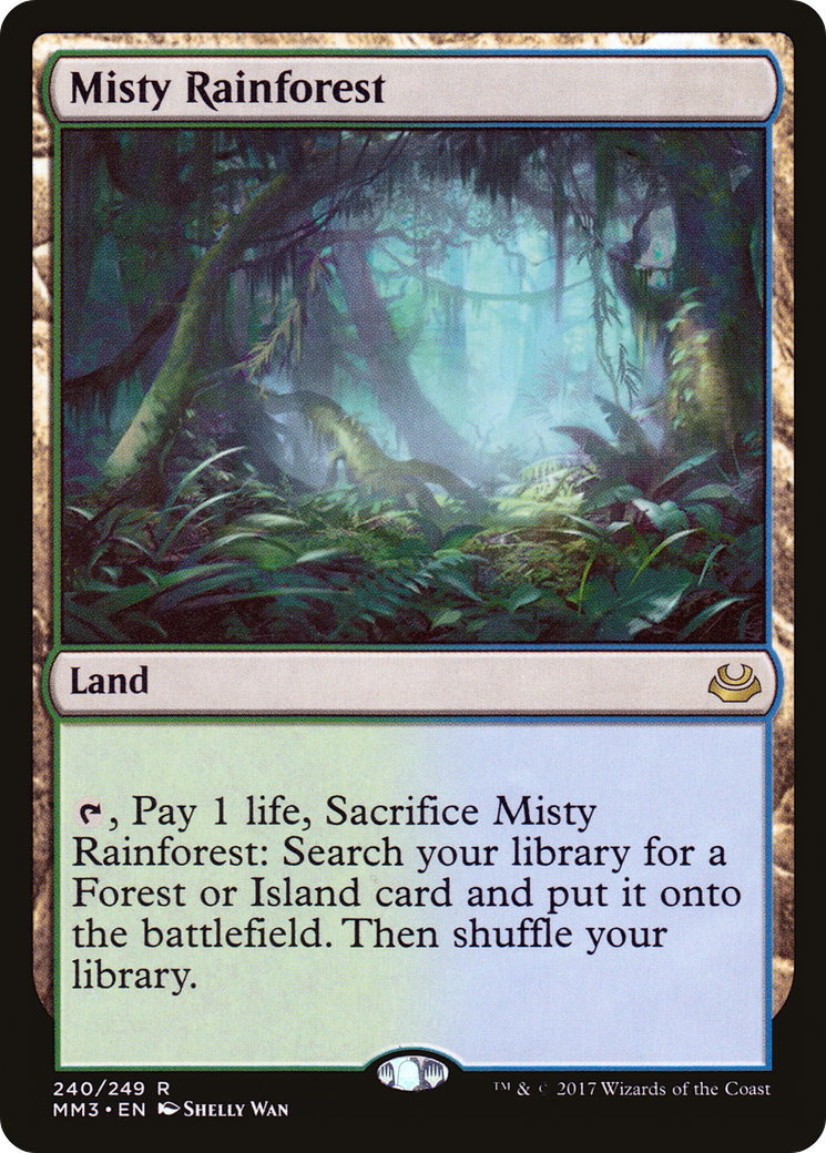 Misty Rainforest - Foil
