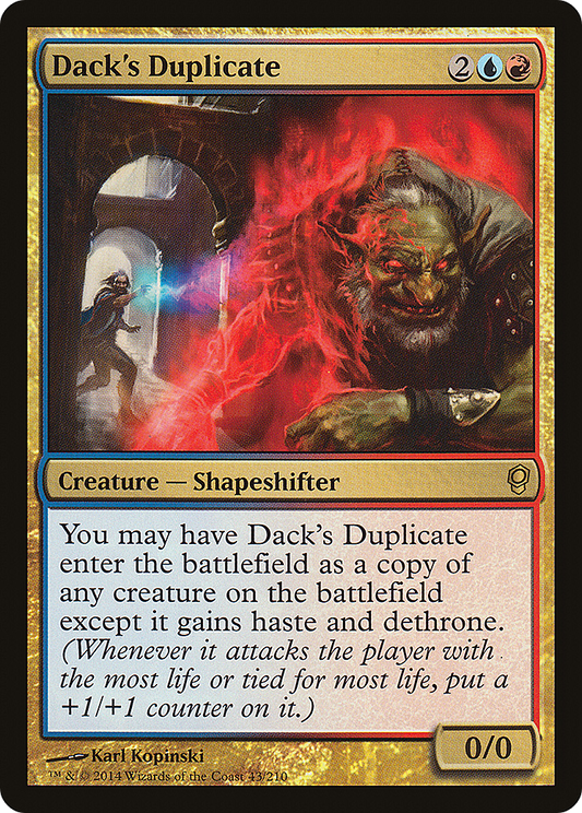 Dack's Duplicate - Foil