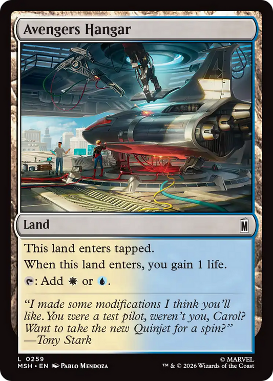 Avengers Hangar (MSH) - Foil