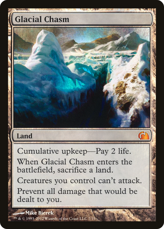 Glacial Chasm - Foil