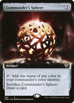 Commander's Sphere (693) (Extended Art) - Foil