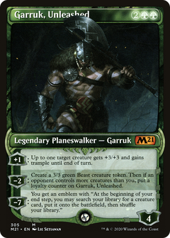 Garruk, Unleashed (305) (Showcase)