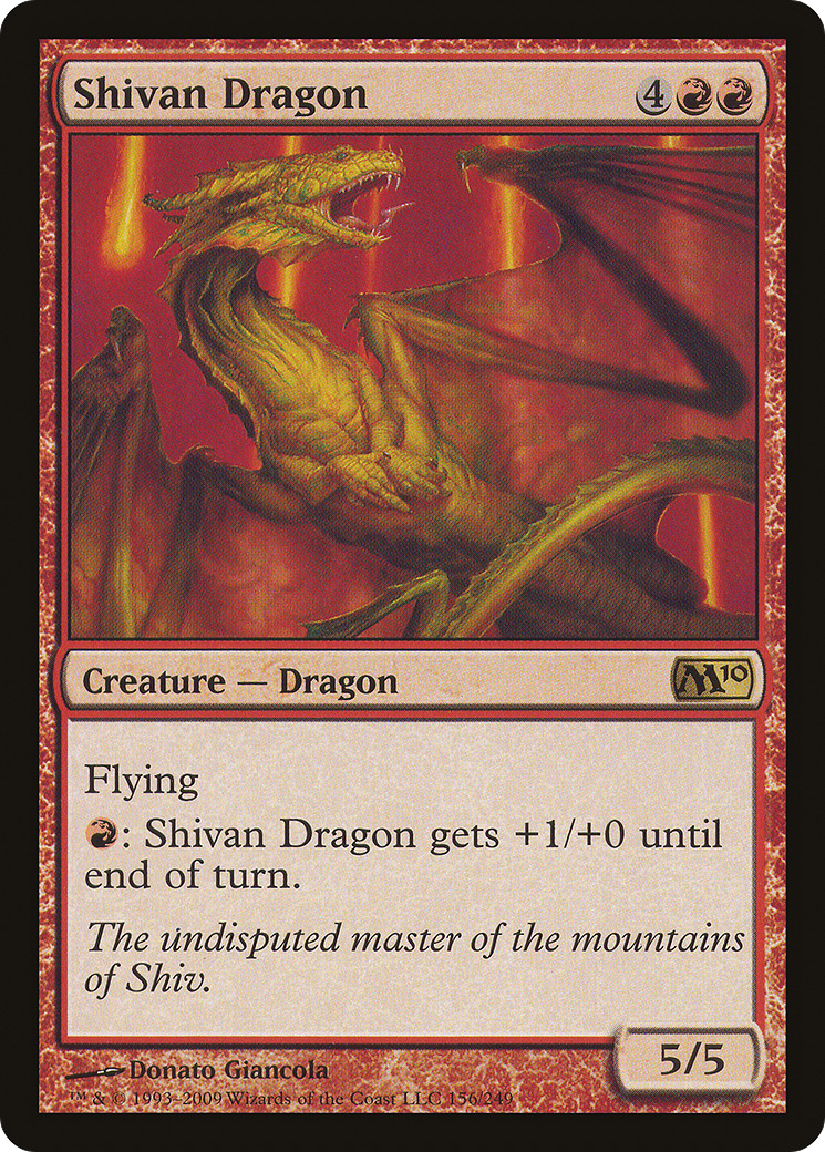 Shivan Dragon - Foil