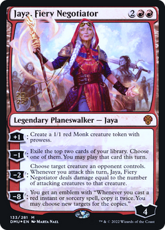 Jaya, Fiery Negotiator (133) (Prerelease) - Foil