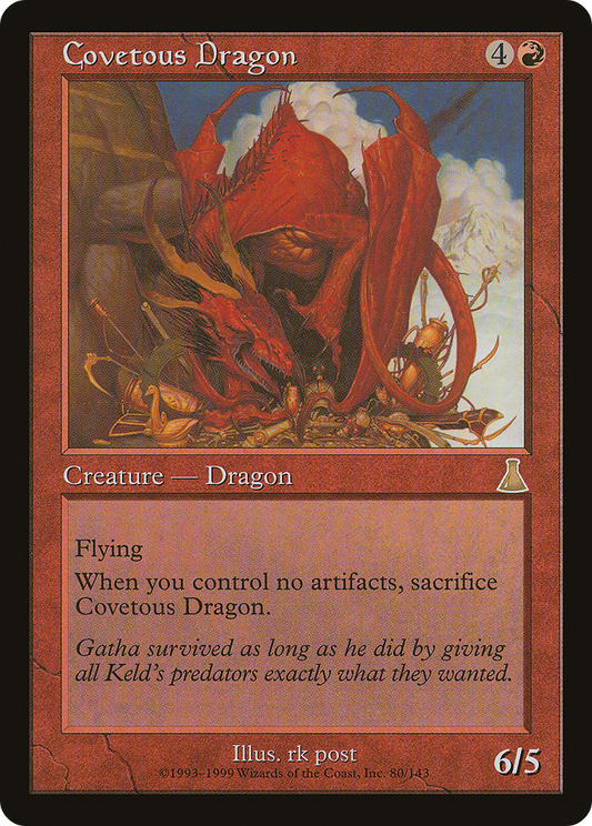 Covetous Dragon - Foil