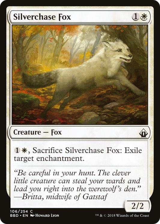 Silverchase Fox - Foil