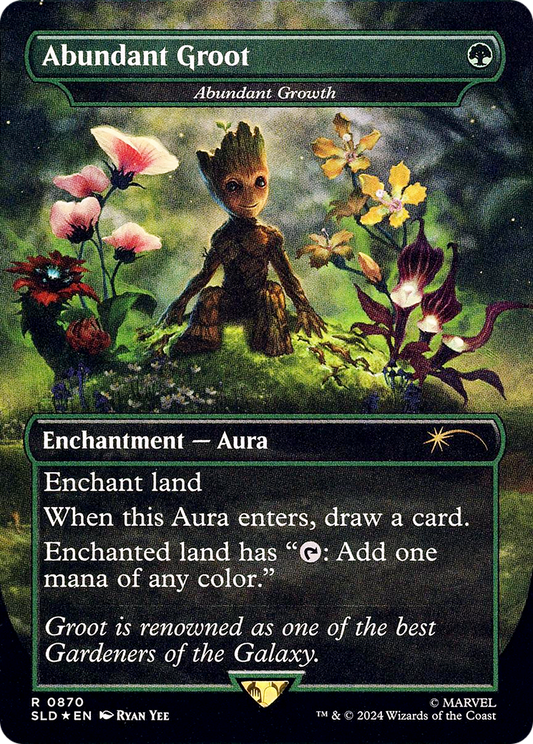 Abundant Groot [Abundant Growth] (0870) - Foil