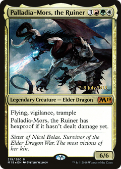 Palladia-Mors, the Ruiner (219) (Prerelease) - Foil