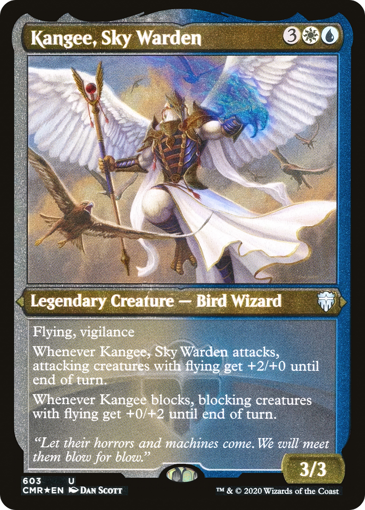 Kangee, Sky Warden - Foil Etched