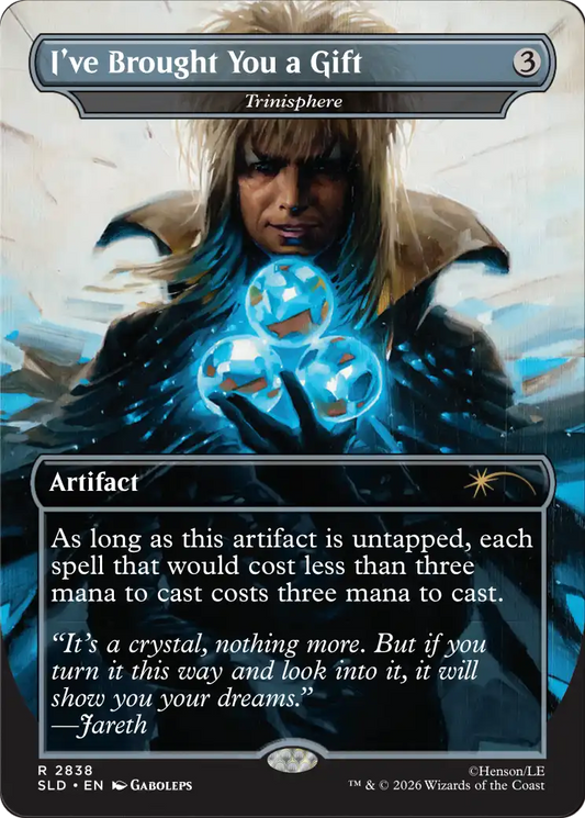 I've Brought You a Gift [Trinisphere] (2838) (Borderless) (SLD)
