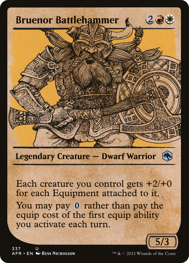 Bruenor Battlehammer (337) (Showcase) - Foil