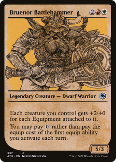 Bruenor Battlehammer (337) (Showcase) - Foil