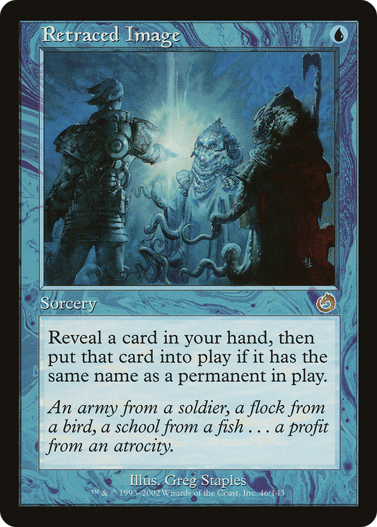 Retraced Image - Foil