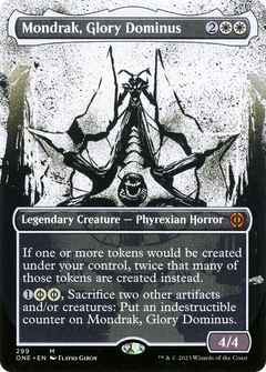 Mondrak, Glory Dominus (299) (Borderless) (Showcase) - Foil