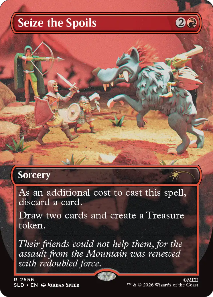 Seize the Spoils (2556) (Borderless) (SLD)