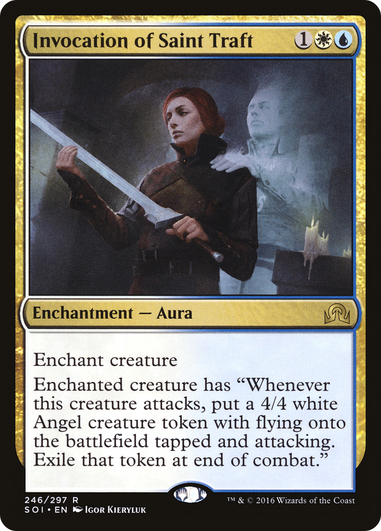 Invocation of Saint Traft - Foil