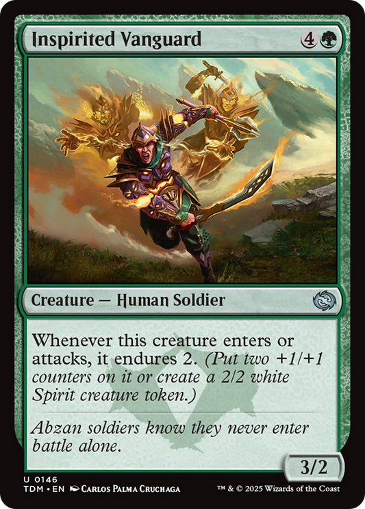 Inspirited Vanguard - Foil