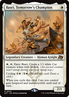 Basri, Tomorrow's Champion (0003) (Promo Pack) - Foil