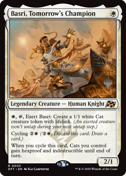 Basri, Tomorrow's Champion (0003) (Promo Pack)