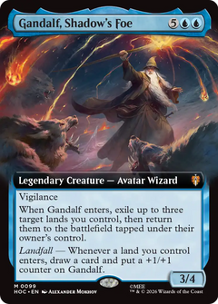 Gandalf, Shadow's Foe (0099) (Extended Art) (HOC)