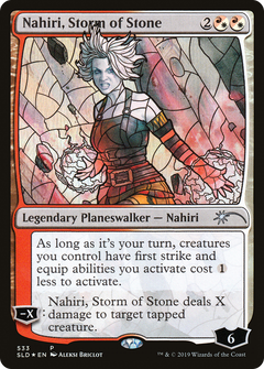 Nahiri, Storm of Stone (533) (Showcase) - Foil
