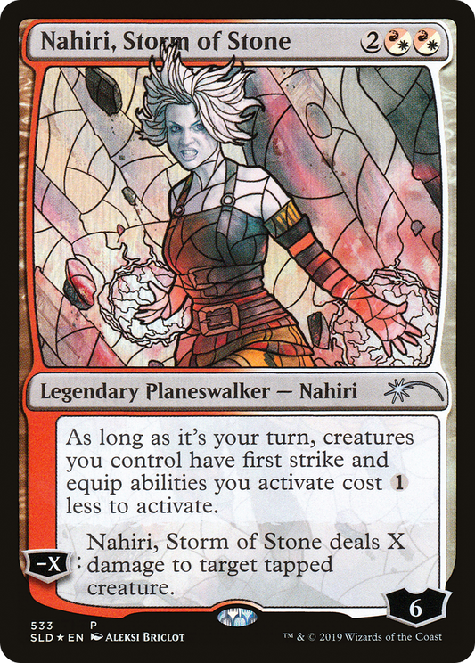 Nahiri, Storm of Stone (533) (Showcase) - Foil