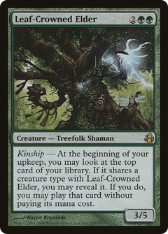 Leaf-Crowned Elder - Foil