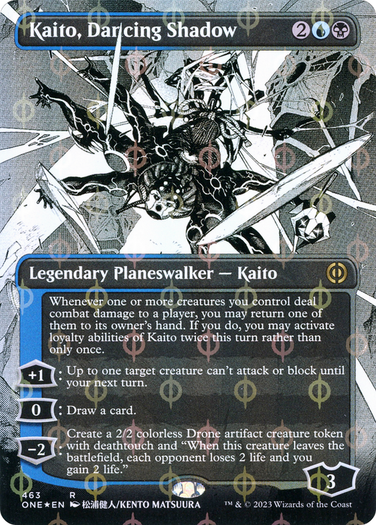 Kaito, Dancing Shadow (463) (Borderless) - Compleat Foil