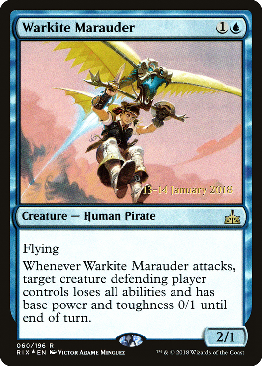 Warkite Marauder (060) (Prerelease) - Foil