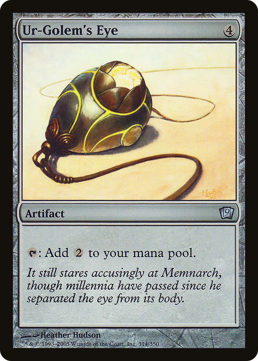 Ur-Golem's Eye - Foil