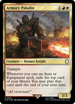 Armory Paladin (0621) - Surge Foil