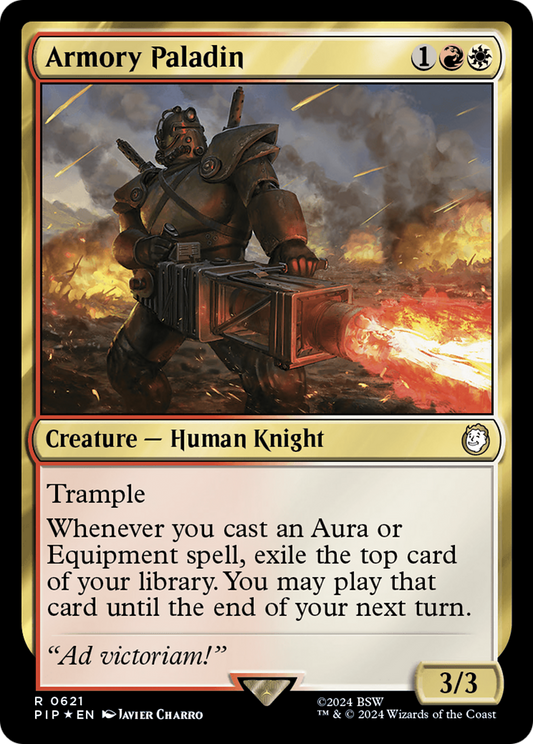 Armory Paladin (0621) - Surge Foil