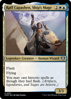 Raff Capashen, Ship's Mage - Foil