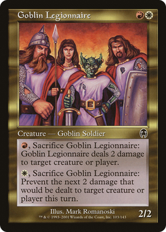 Goblin Legionnaire - Foil