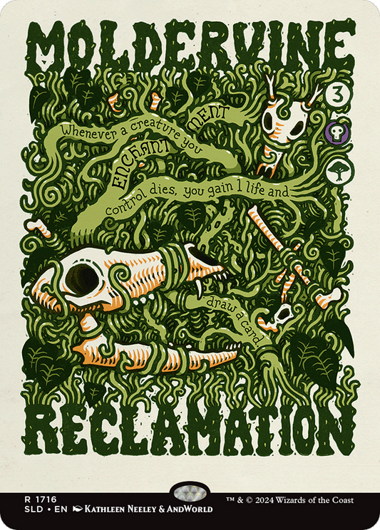 Moldervine Reclamation (1716) (Showcase) - Rainbow Foil
