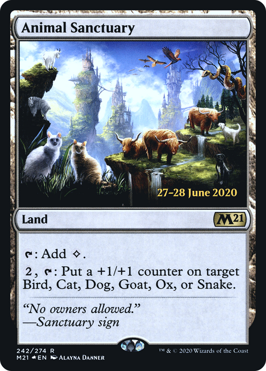 Animal Sanctuary (242) (Prerelease) - Foil