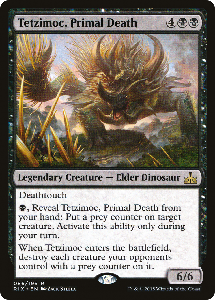 Tetzimoc, Primal Death - Foil