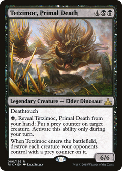 Tetzimoc, Primal Death - Foil