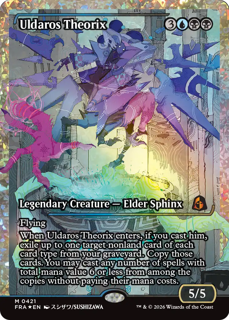 Uldaros Theorix (0421) (Showcase) (FRA) - Facet Foil