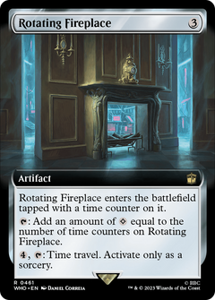 Rotating Fireplace (0461) (Extended Art) - Foil