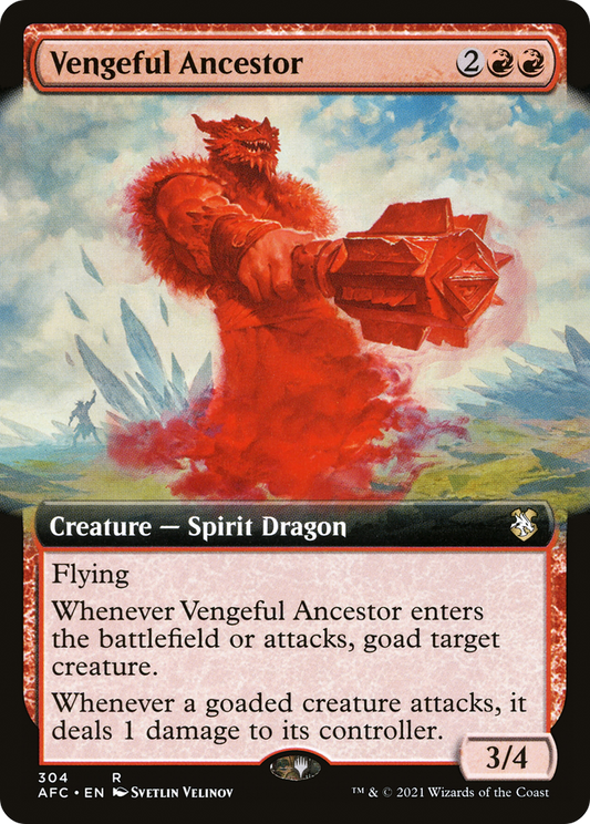 Vengeful Ancestor (304) (Extended Art)